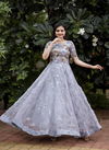Avantika Printed Party Wear Gown Catalog